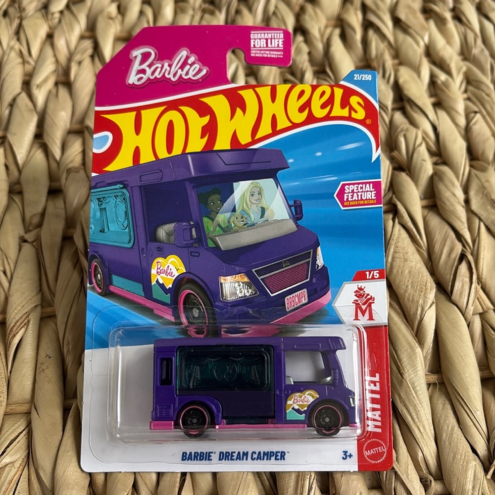 Purple Barbie Dream Camper Mobile Home Hot Wheels Van Hotwheels Toy 2026 New